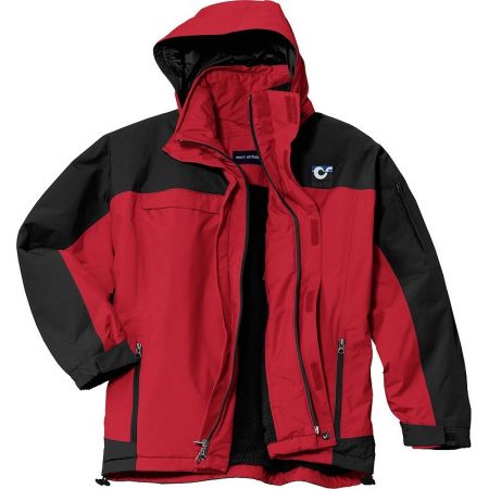 20-J792, Small, Engine Red, Left Chest, Cla-Val - Waterworks. 20-J792, Small, Engine Red, Left Chest, Cla-Val - Waterworks.